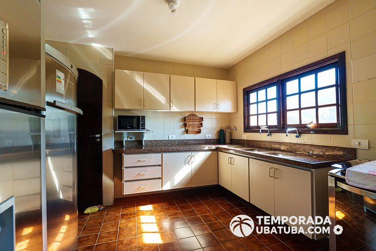 CASA5 - Belissima casa 5 suites c/ vista mar, condomínio fec