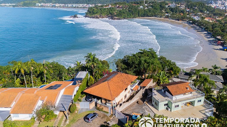 CASA5 - Belissima casa 5 suites c/ vista mar, condomínio fec