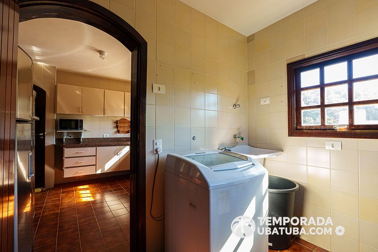 CASA5 - Belissima casa 5 suites c/ vista mar, condomínio fec