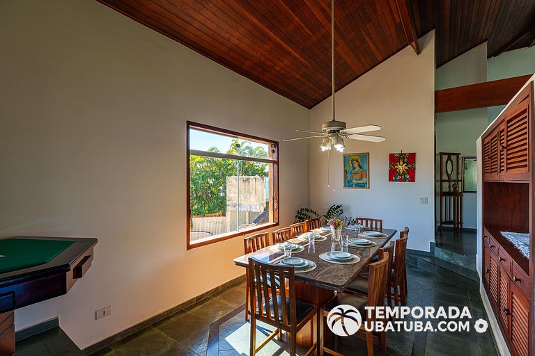 CASA5 - Belissima casa 5 suites c/ vista mar, condomínio fec