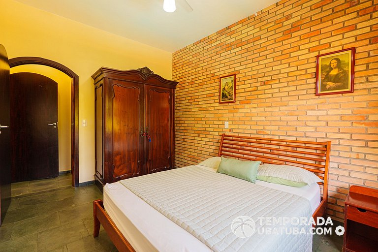 CASA5 - Belissima casa 5 suites c/ vista mar, condomínio fec