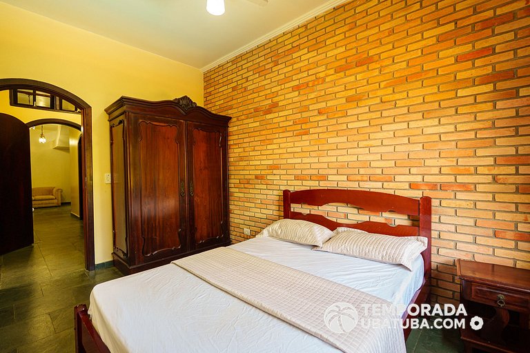 CASA5 - Belissima casa 5 suites c/ vista mar, condomínio fec