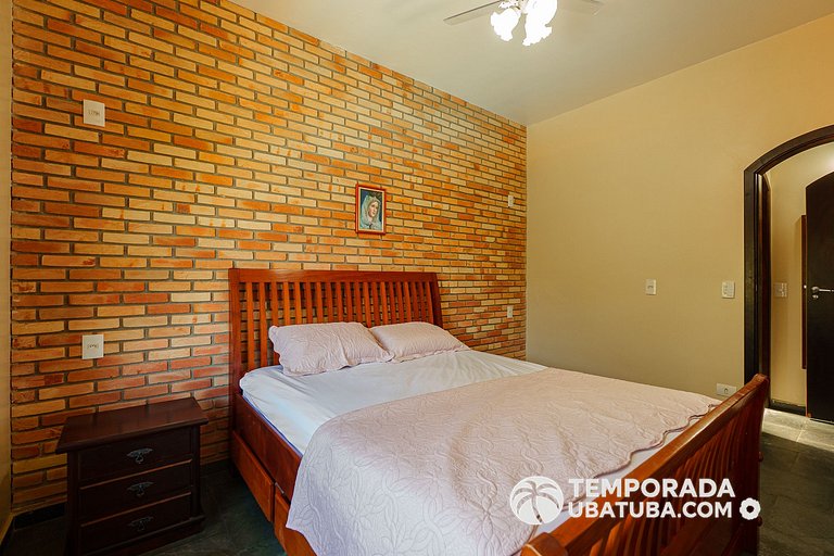 CASA5 - Belissima casa 5 suites c/ vista mar, condomínio fec