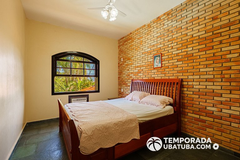 CASA5 - Belissima casa 5 suites c/ vista mar, condomínio fec
