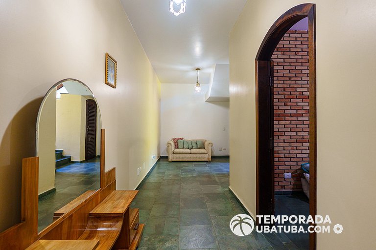 CASA5 - Belissima casa 5 suites c/ vista mar, condomínio fec