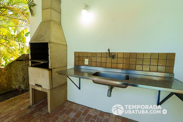 CASA5 - Belissima casa 5 suites c/ vista mar, condomínio fec