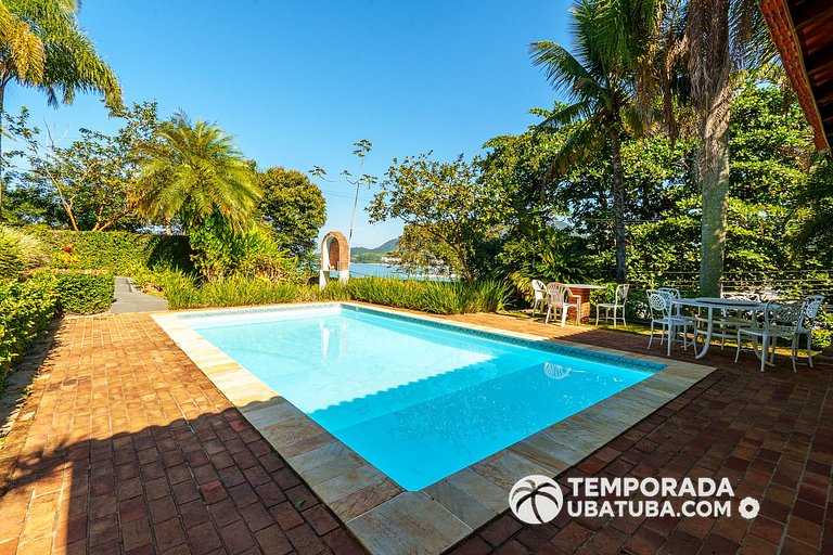 CASA5 - Belissima casa 5 suites c/ vista mar, condomínio fec