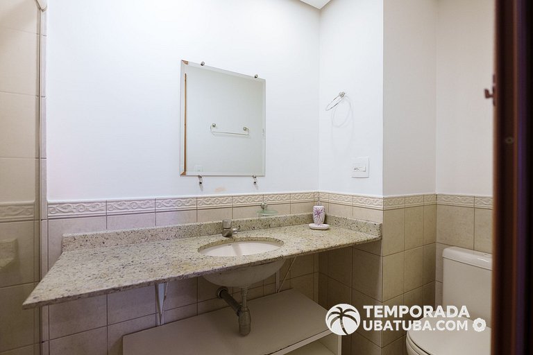 33S – Ap 3 dorm fte mar Praia Grande & Bali Resort