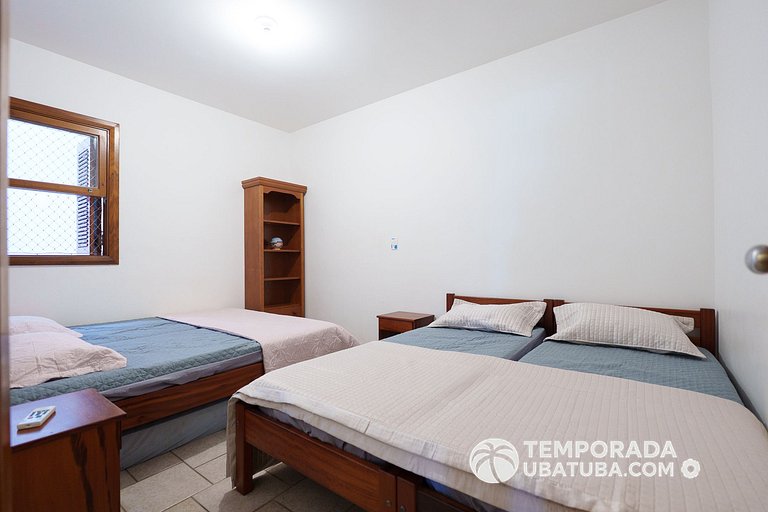 33S – Ap 3 dorm fte mar Praia Grande & Bali Resort
