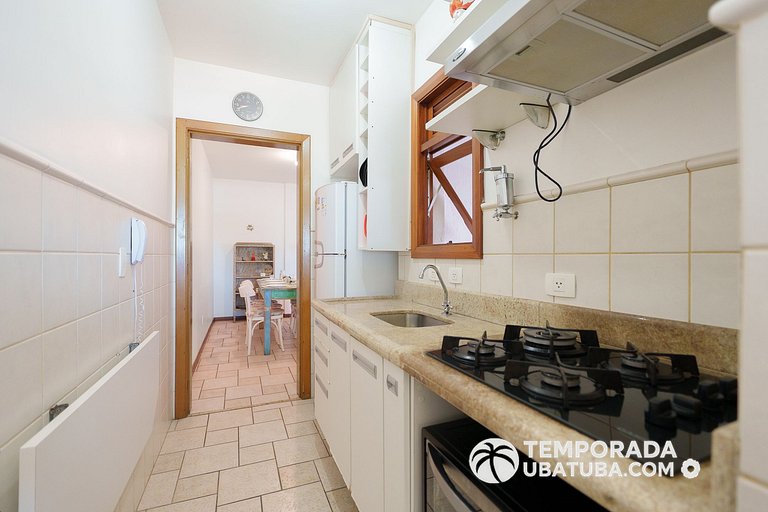 33S – Ap 3 dorm fte mar Praia Grande & Bali Resort