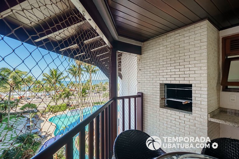 33S – Apto 3 dormitorios frente mar. Grand Bali Resort – Pra