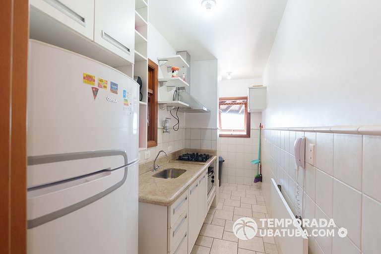 33S – Ap 3 dorm fte mar Praia Grande & Bali Resort