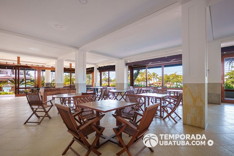 33S – Ap 3 dorm fte mar Praia Grande & Bali Resort