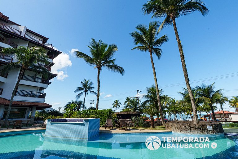 33S – Ap 3 dorm fte mar Praia Grande & Bali Resort