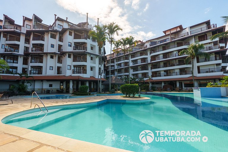 204J - Ap fte mar 2 dorms p 6 pessoas - Grand Bali