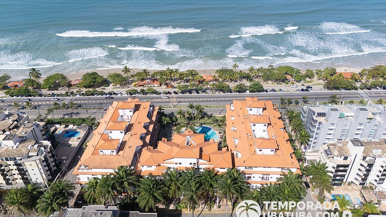204J - Ap fte mar 2 dorms p 6 pessoas - Grand Bali