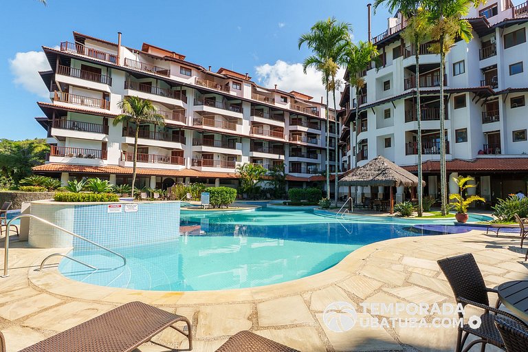 204J - Ap fte mar 2 dorms p 6 pessoas - Grand Bali