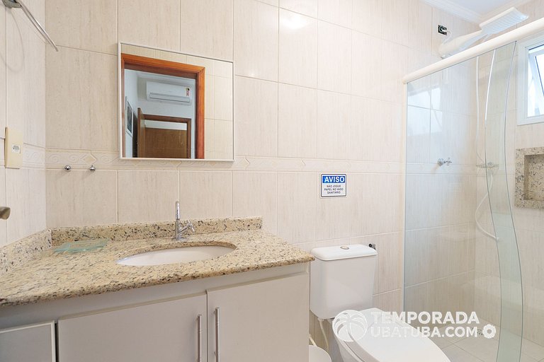 44GB - Cobertura duplex a 50m da Praia 12 pessoas