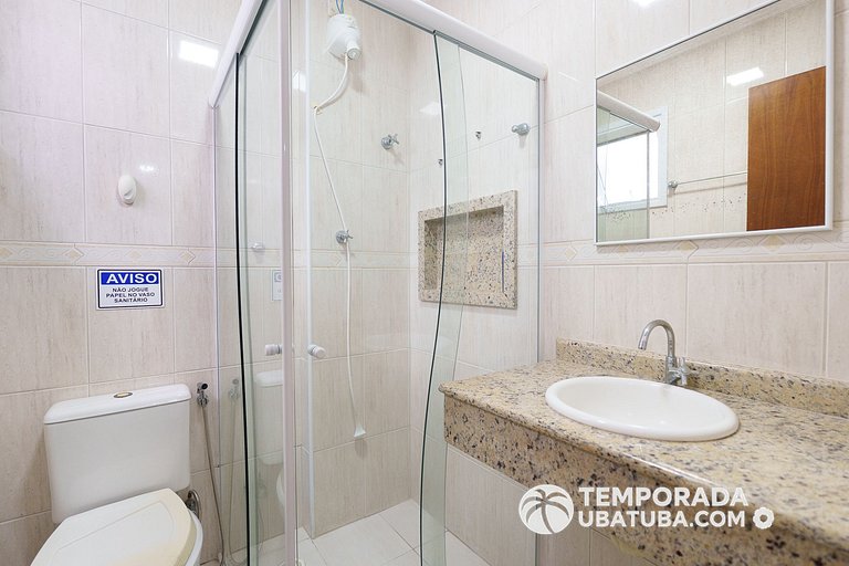 44GB - Cobertura duplex a 50m da Praia 12 pessoas