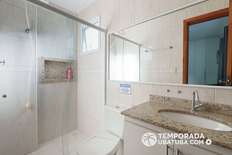44GB - Cobertura duplex a 50m da Praia 12 pessoas
