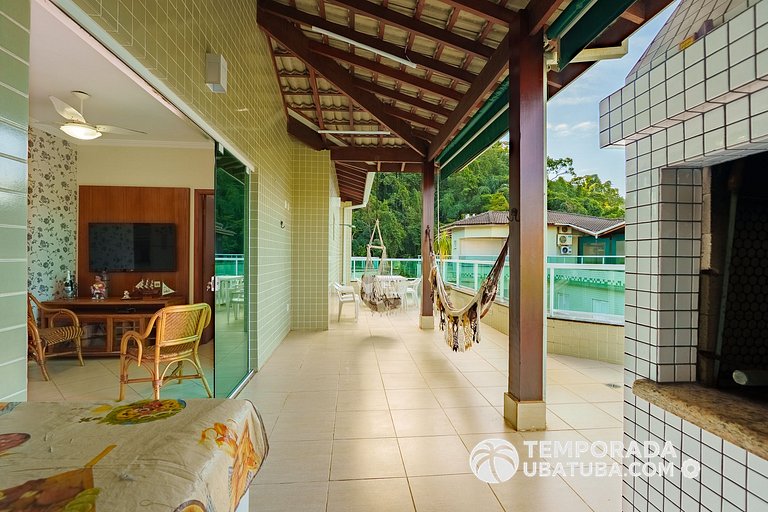 44GB - Cobertura duplex a 50m da Praia 12 pessoas