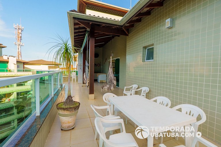 44GB - Cobertura duplex a 50m da Praia 12 pessoas