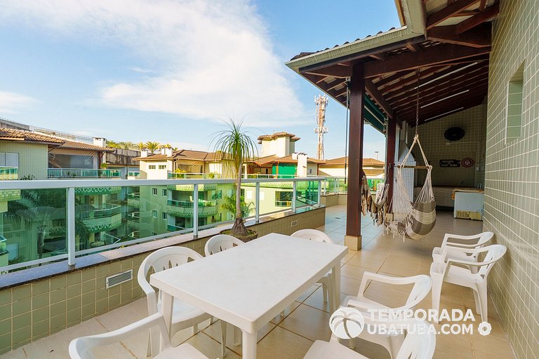 44GB - Cobertura duplex a 50m da Praia 12 pessoas