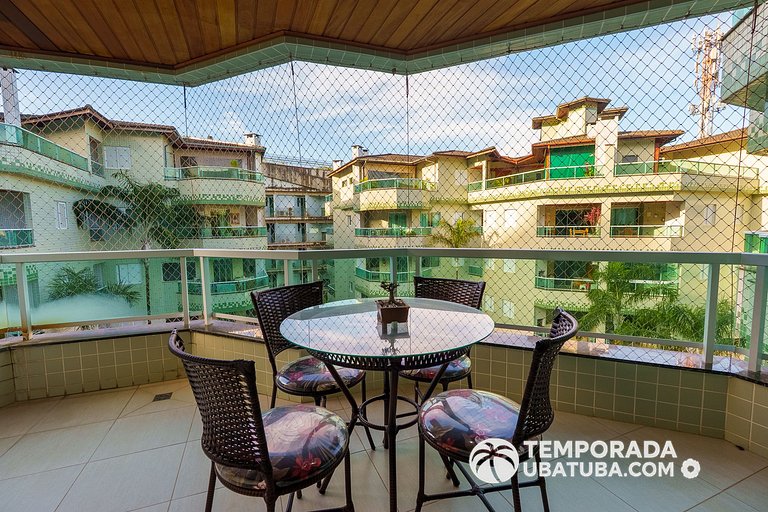 44GB - Cobertura duplex a 50m da Praia 12 pessoas