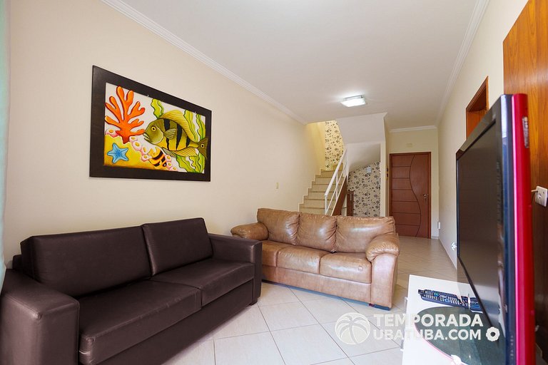 44GB - Cobertura duplex a 50m da Praia 12 pessoas