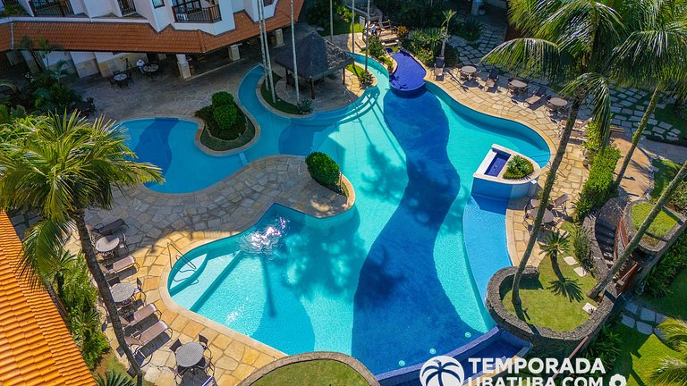 306N - 2 dorm condominio luxo fte mar - Grand Bali