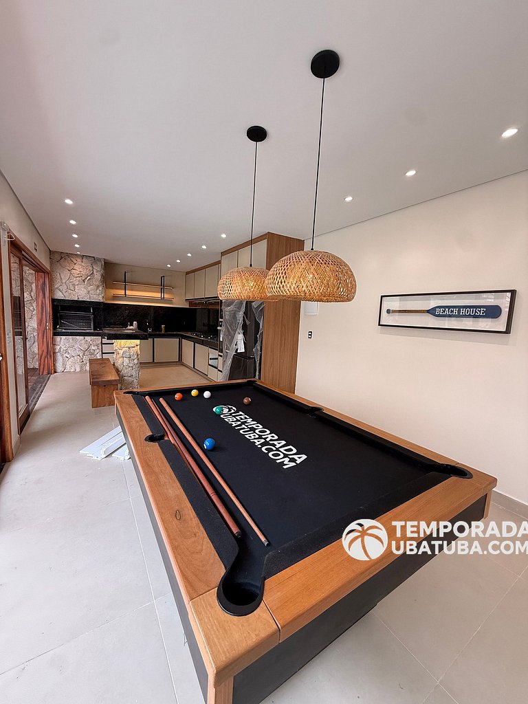 CASAPREMIUM - 8 qtos piscina aquecida Praia Grande